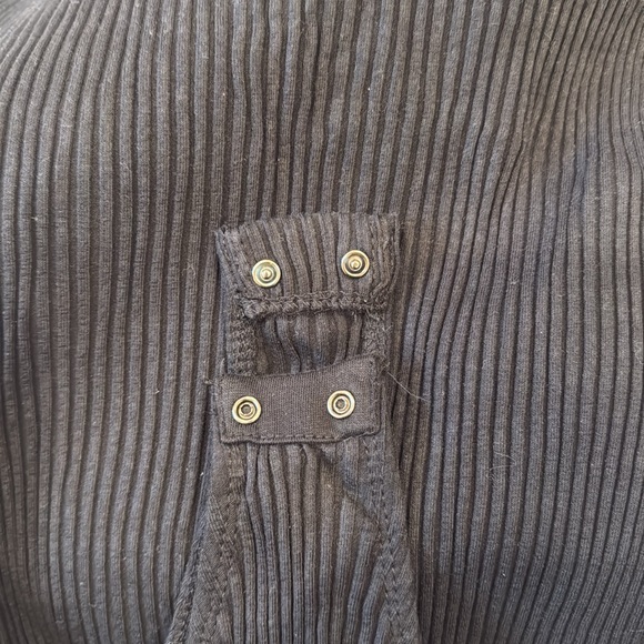 NWOT Black Long Sleeve Bodysuit US Medium - Picture 6 of 6